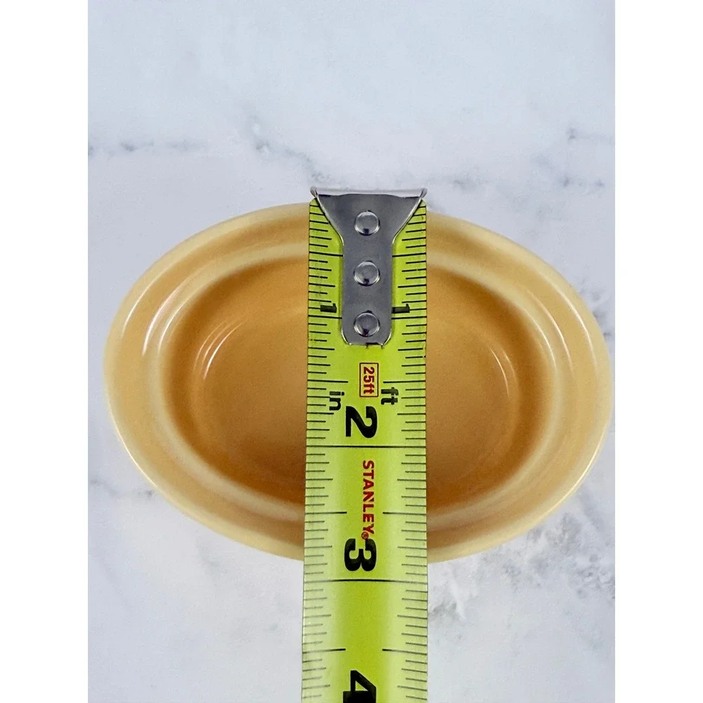 VTG BIA Yellow Hen Chicken Ramekin 